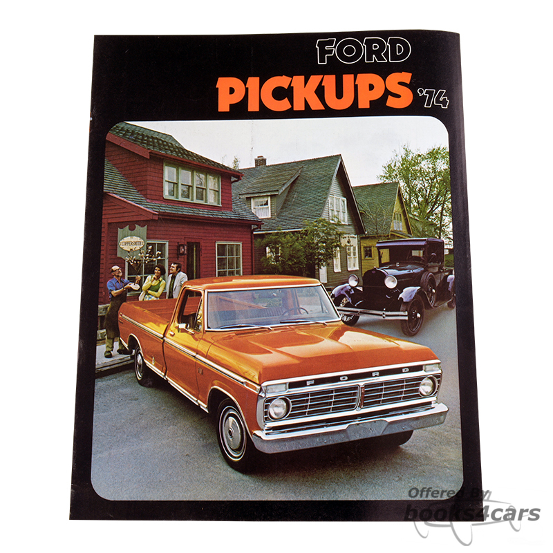 view cover of 1974 Ford Trucks Sales Brochure