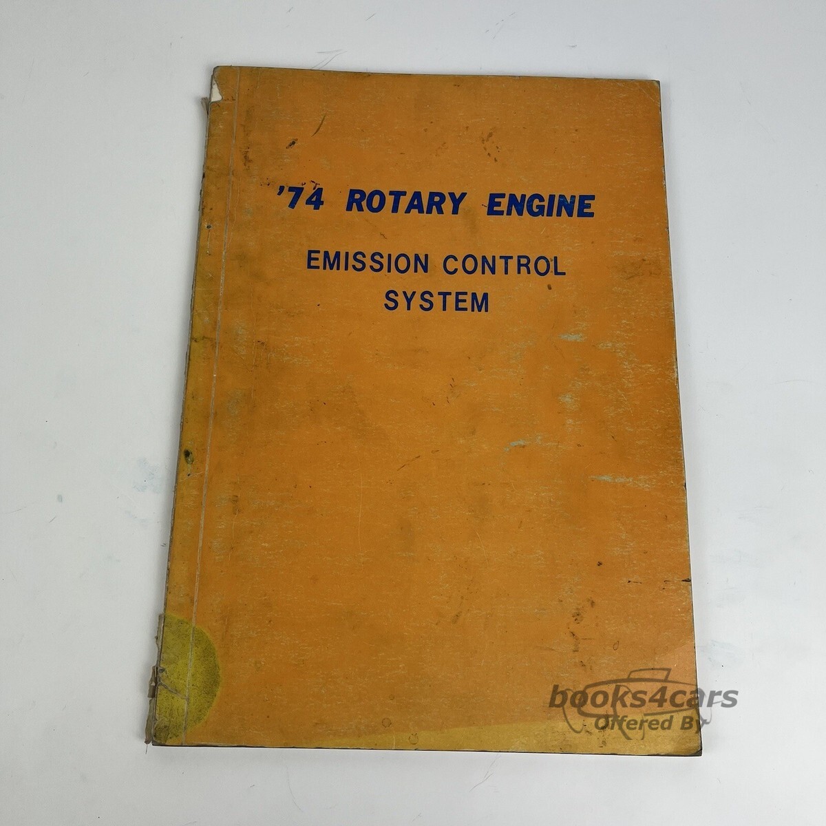 view cover of 1974 Rotary Pickup Emission Control system by Mazda