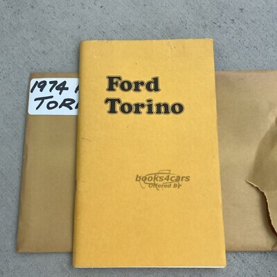 view cover of 1974 Torino Owners Manual by Ford