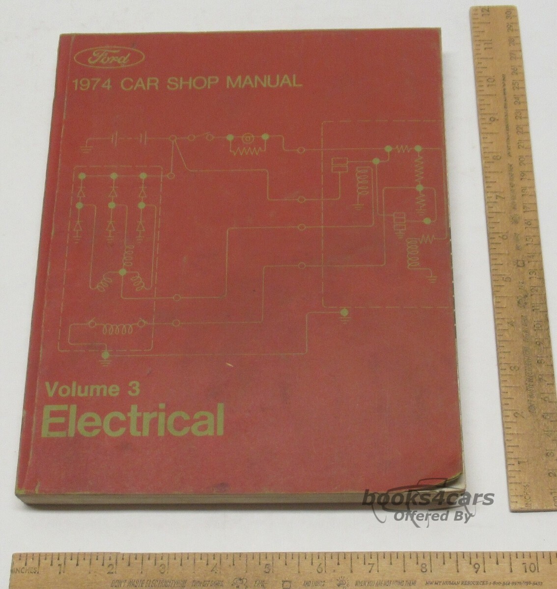 view cover of 1974 Electrical Shop manual for all Ford cars, vol. 3