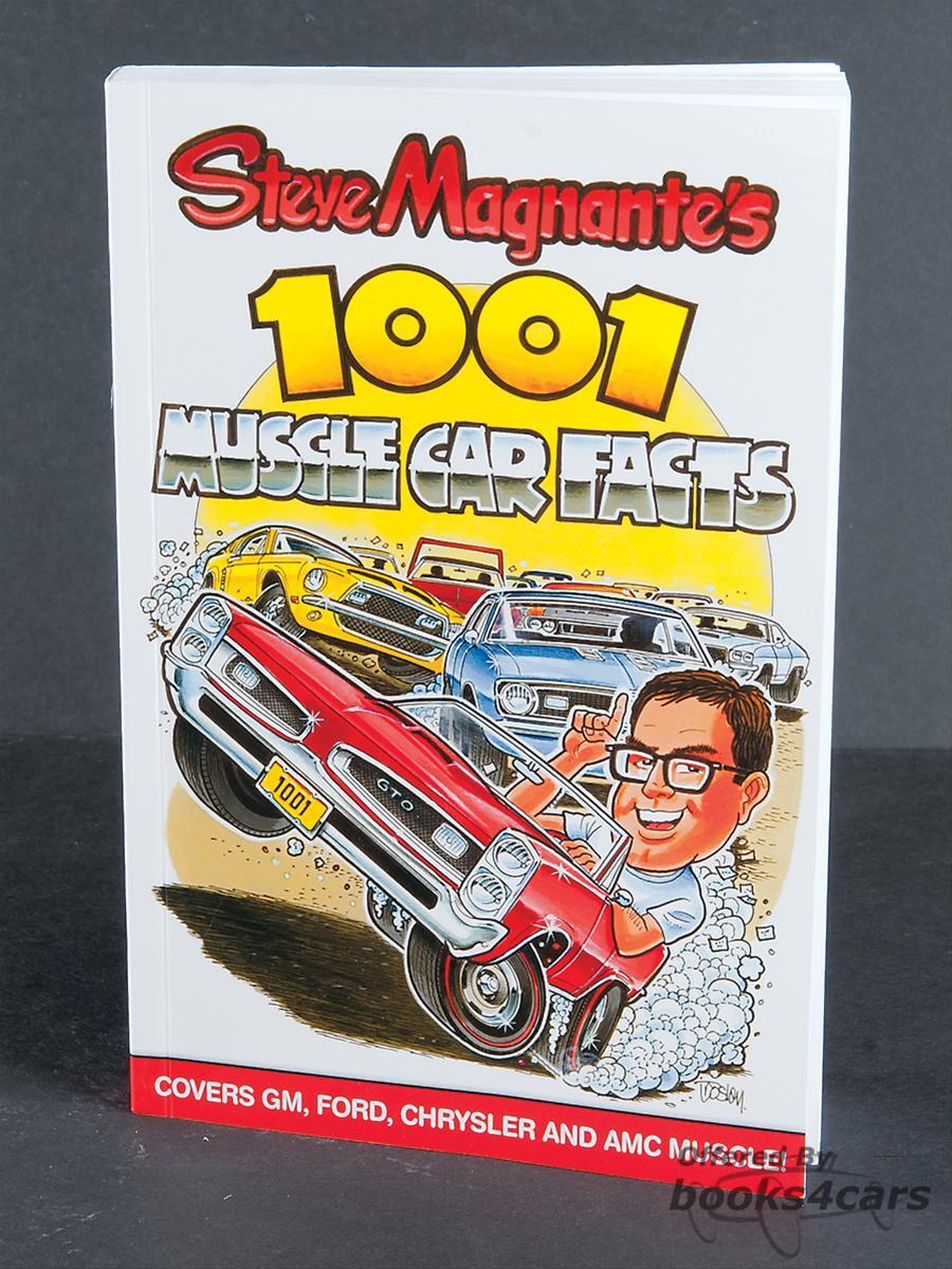 view cover of 1001 Muscle Car Facts by Steve Magnante