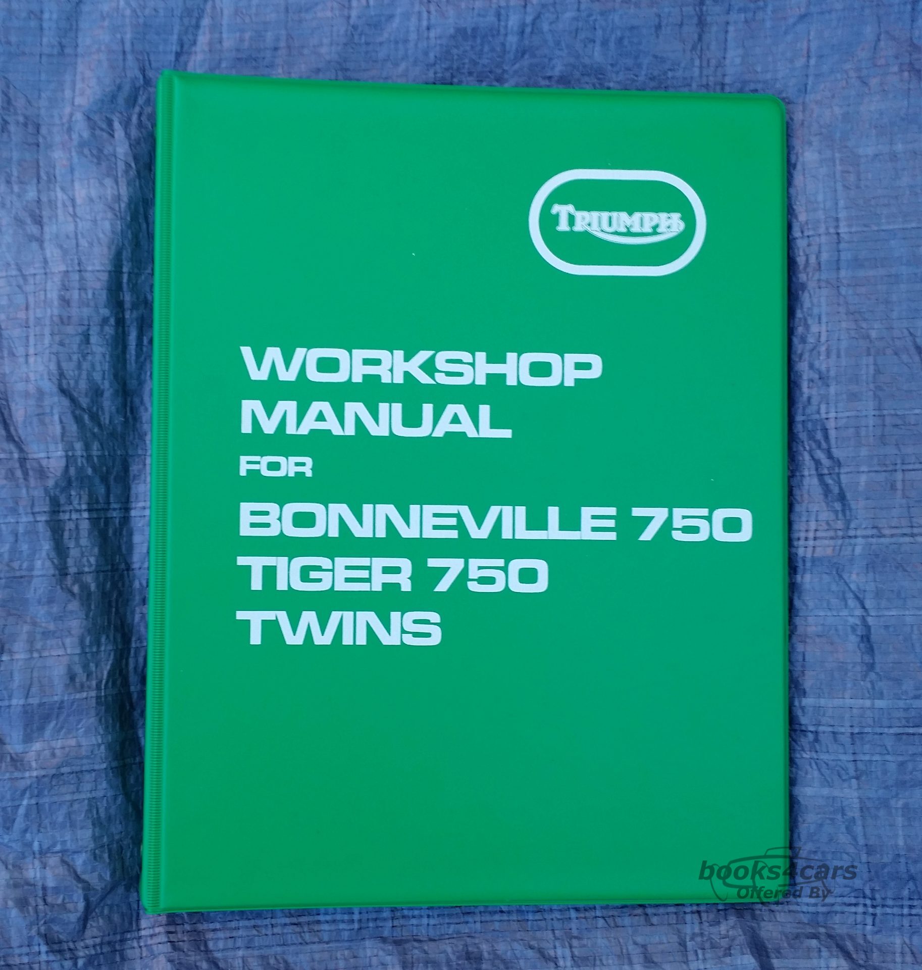 view cover of 1973-1978 bike 750 Bonneville T140V T140E Tiger TR7V Twins Shop Service Workshop Repair Manual by Triumph