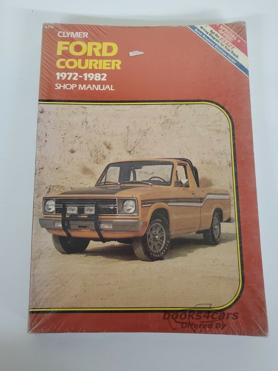 view cover of 1972-1982 Ford Courier Shop Service Repair Manual by Clymer