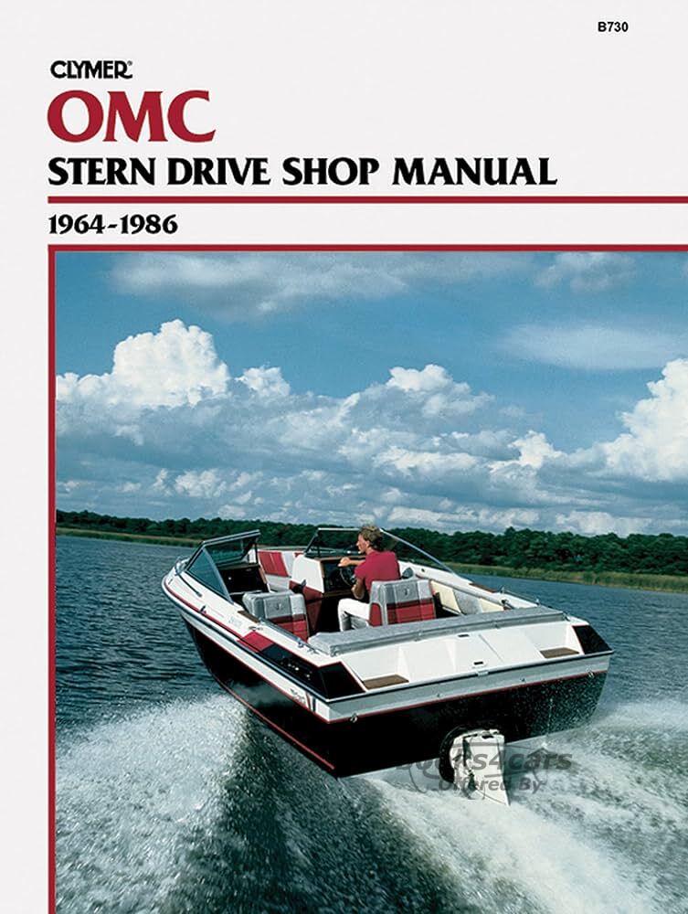 view cover of 1964-1986 OMC Ford & GM Stern Drives Marine Shop Service Repair Manual, 456 pages by Clymer