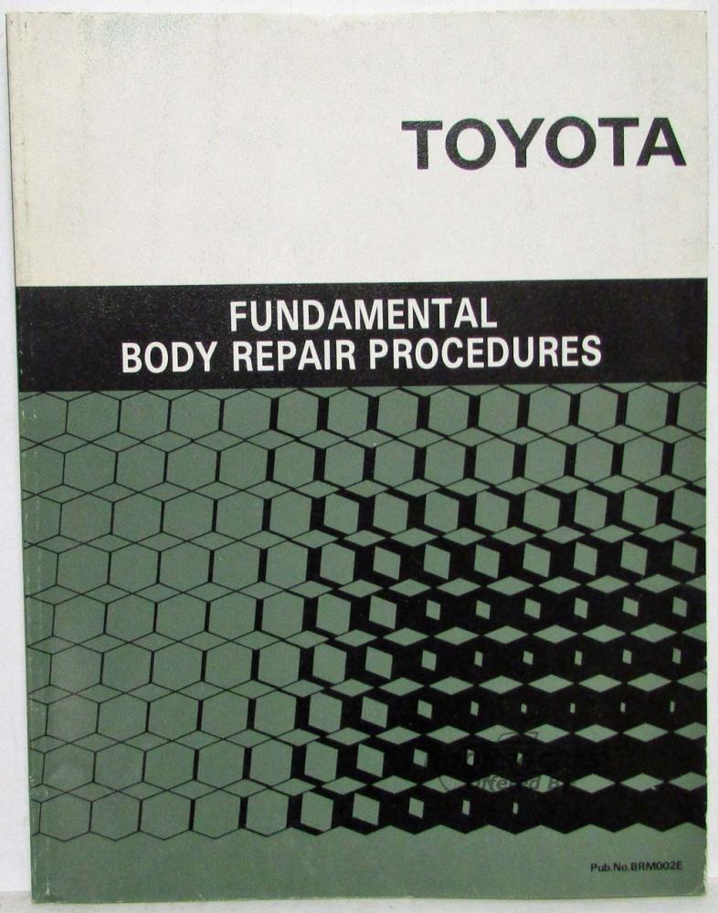 view cover of Toyota Fundamental Body Repair Procedures