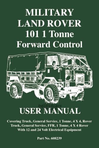 view cover of 101 Forward Control 1 tonne owners manual by Land Rover