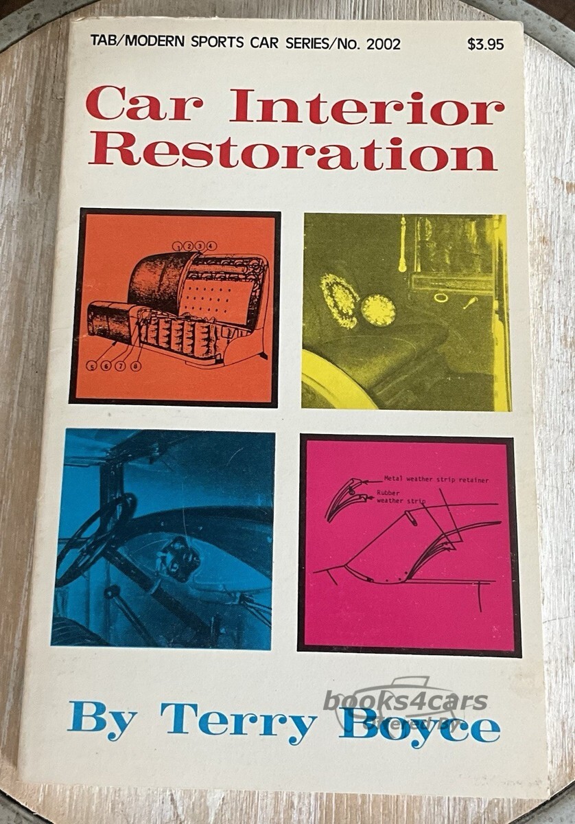 view cover of Car Interior Restoration by Terry Boyce (published 1975)