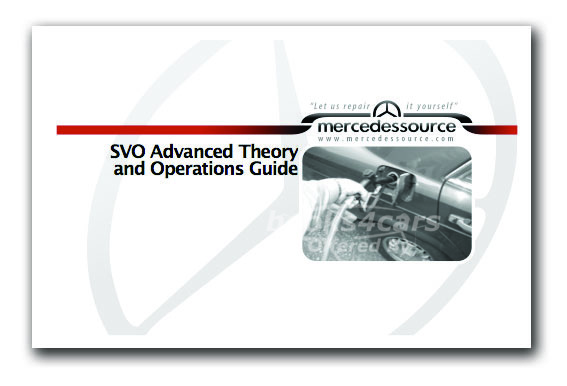 view cover of SVO Advanced Theory & Operations Guide by K Bergsma applies to Mercedes 200D 220D 240D 300D 300CD 300TD 300SD 300SDL or 350SD