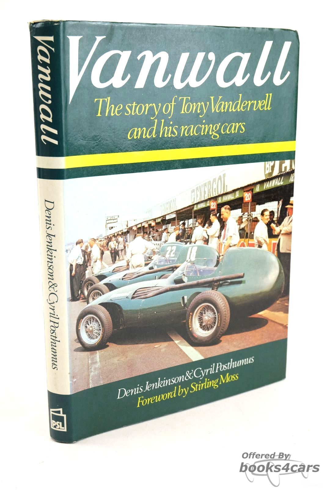 view cover of Vanwall - The story of Tony Vanwall and his racing cars by Denis Jenkinson and Cyril Posthumus