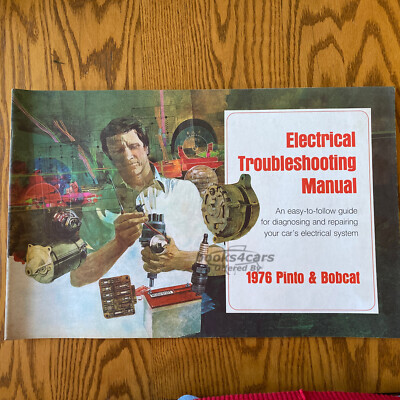 view cover of 1976 Pinto and Bobcat Electrical troubleshooting manual by Ford & Mercury