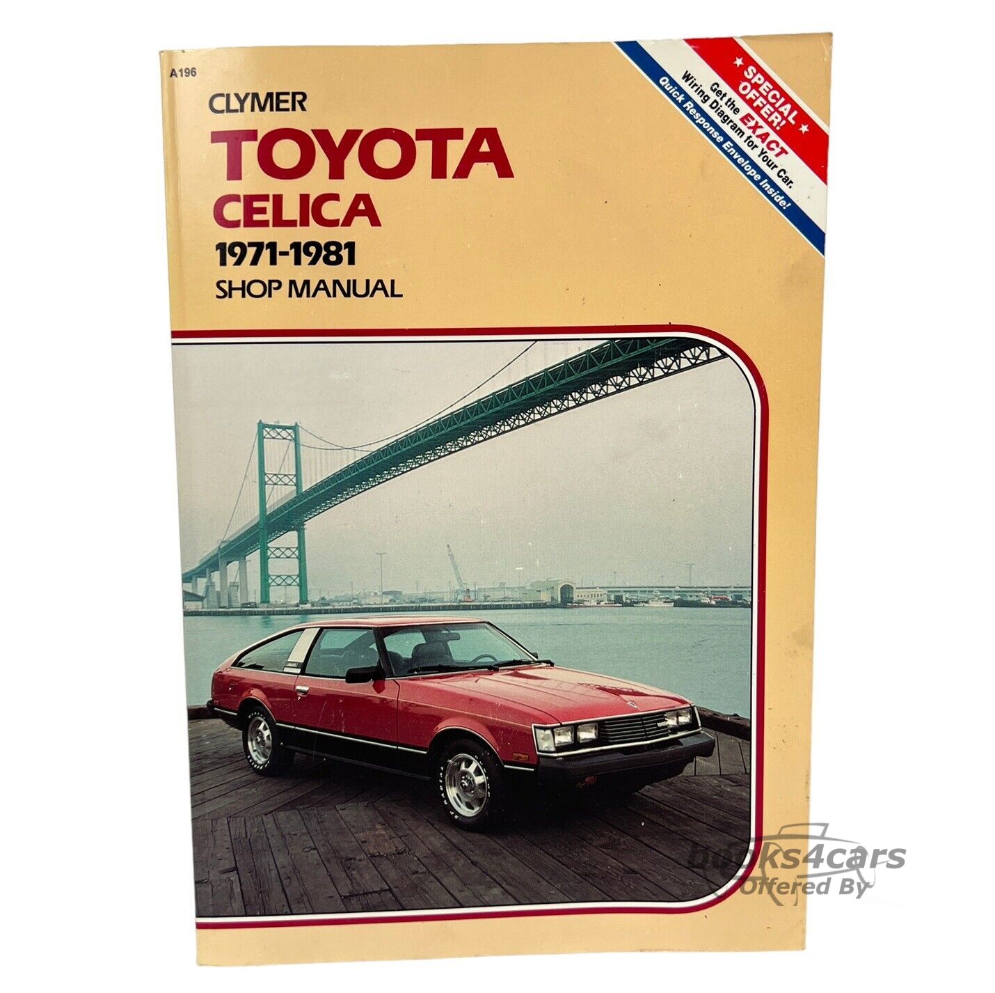 view cover of 1971-1981 Toyota Celica Service Manual by Clymer