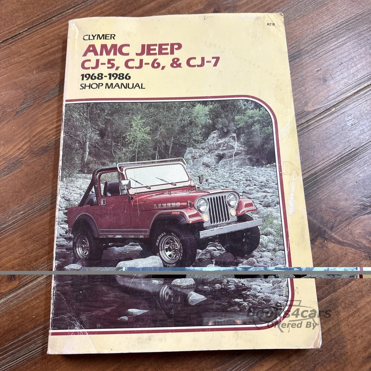 view cover of 1968-1986 AMC Jeep CJ-5 CJ-6 CJ-7 Shop service repair Manual by Clymer