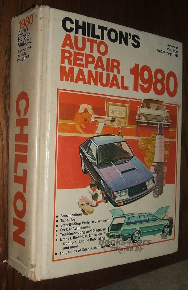 view cover of 1973-1980 Chilton's Auto Repair Manual for Domestic Cars