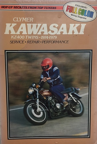 view cover of 1974-1979 KZ400 Twin Kawasaki Service Manual by Clymer
