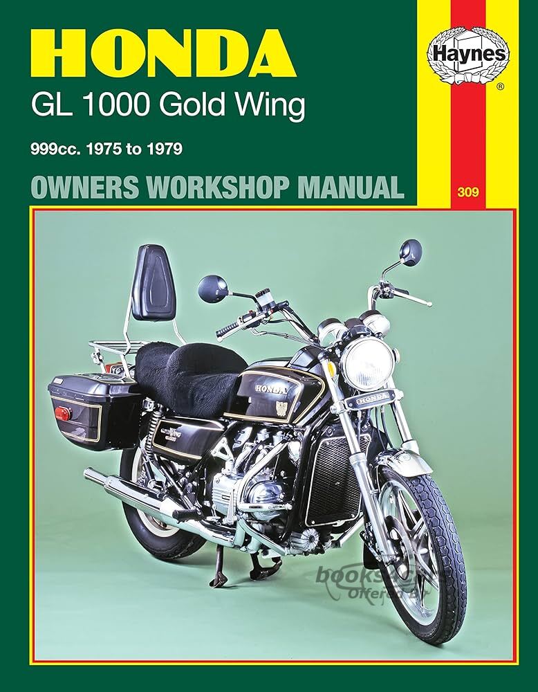 view cover of 1975-1980 GL1000 Gold Wing Repair Manual for Honda GL 1000 by Haynes