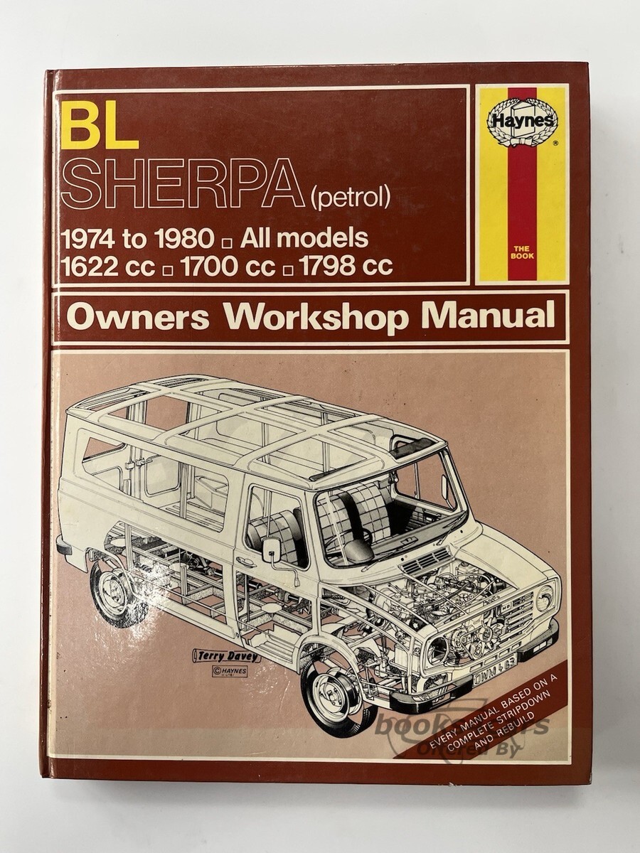 view cover of 1974-1980 Sherpa (petrol) Haynes Shop Service Repair Manual for All Models