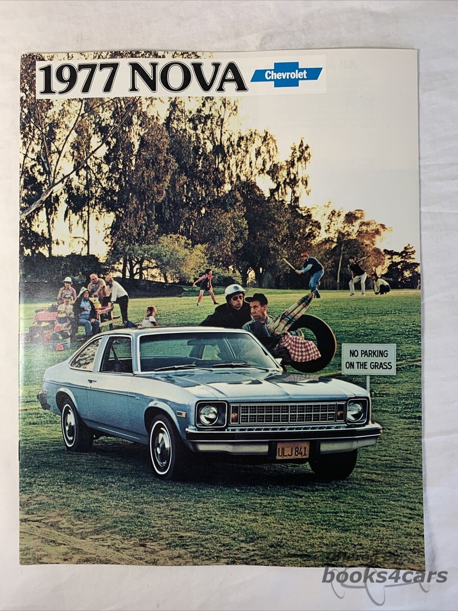 view cover of 1977 Chevrolet Nova Sales Brochure