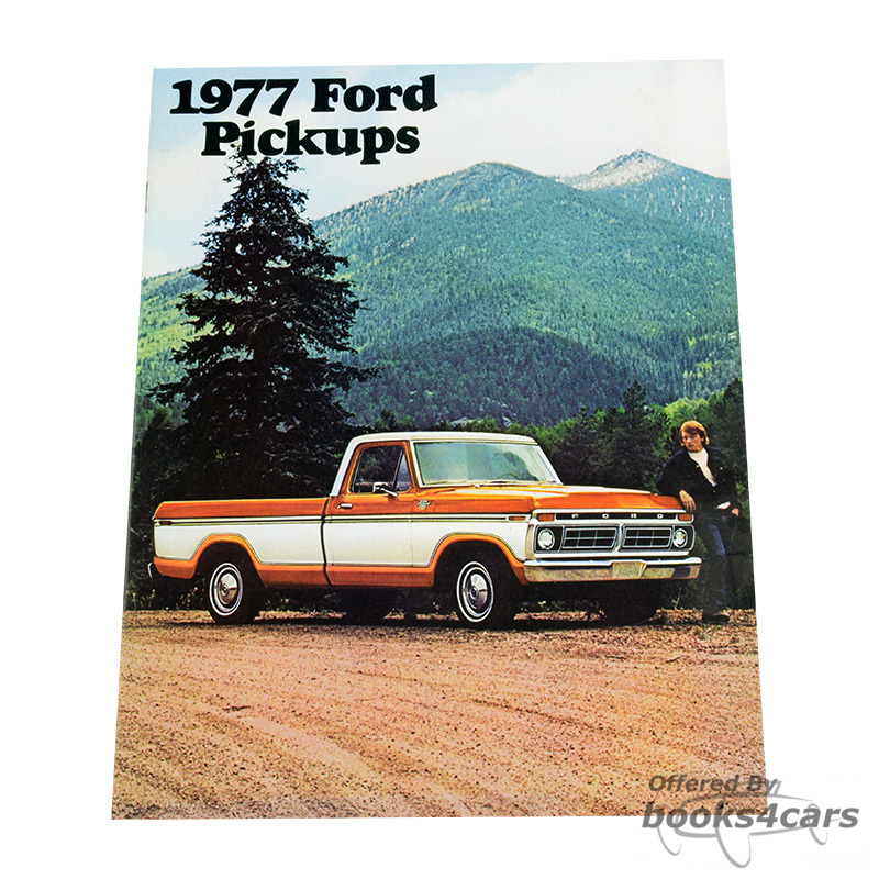 view cover of 1977 Ford Pickup Sales Brochure