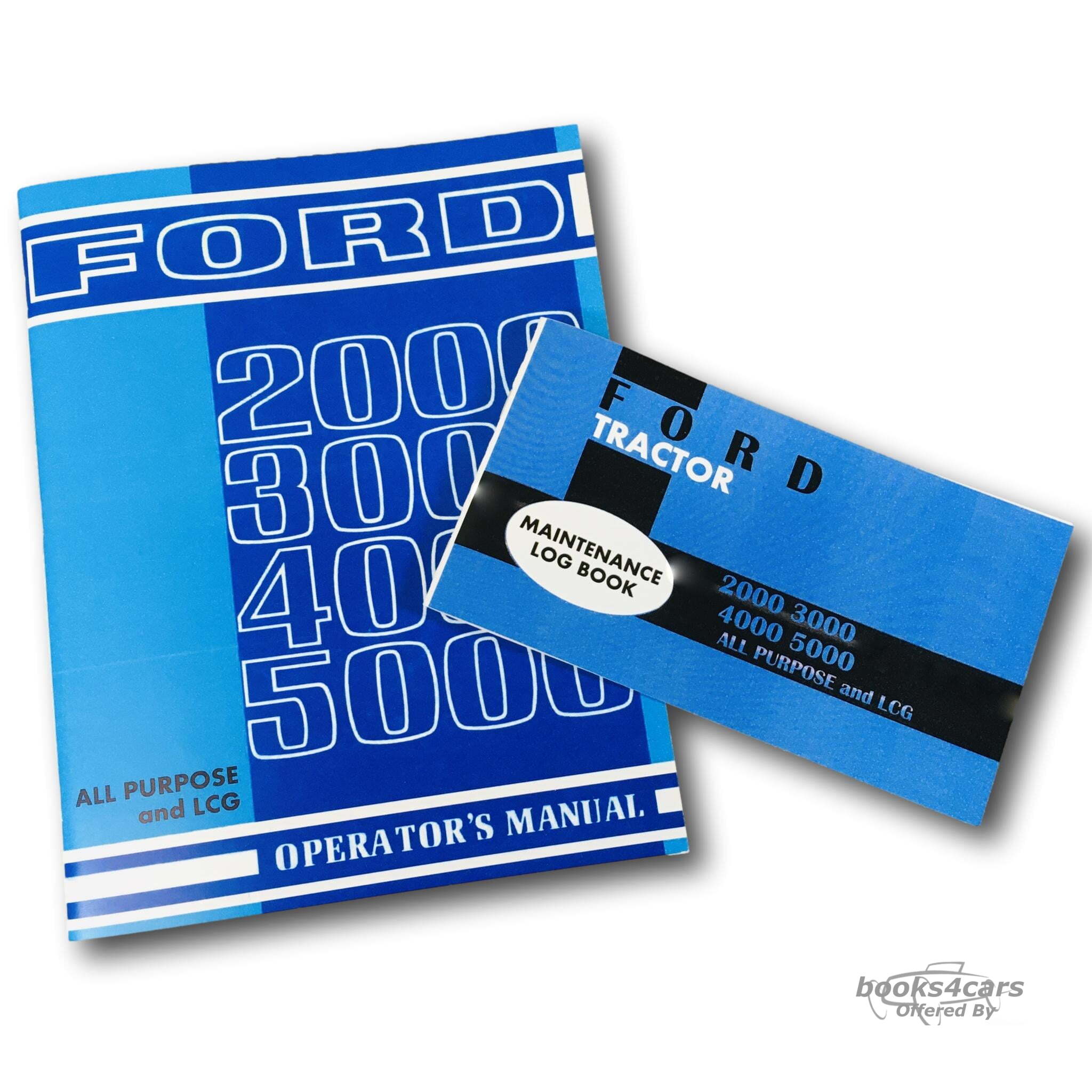 view cover of 1977 Ford 2000 3000 4000 5000 All Purpose Tractor & 2110 and 4110 LCG Operator's Owners Manual by Ford Tractor 88 pages
