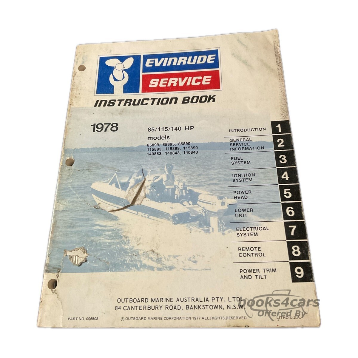 view cover of 1978 85/115/140 HP models: 85899, 85895, 85890, 115893, 115899, 115890, 140883, 140843, 140840 Service Manual by Evinrude