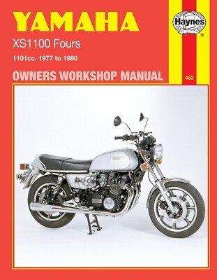 view cover of 1977-1980 Yamaha XS1100 Fours Shop Service Repair Manual by Haynes