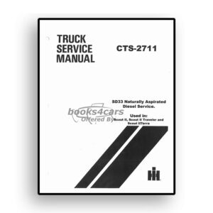 view cover of CTS-2711 IN-633 Diesel Service manual