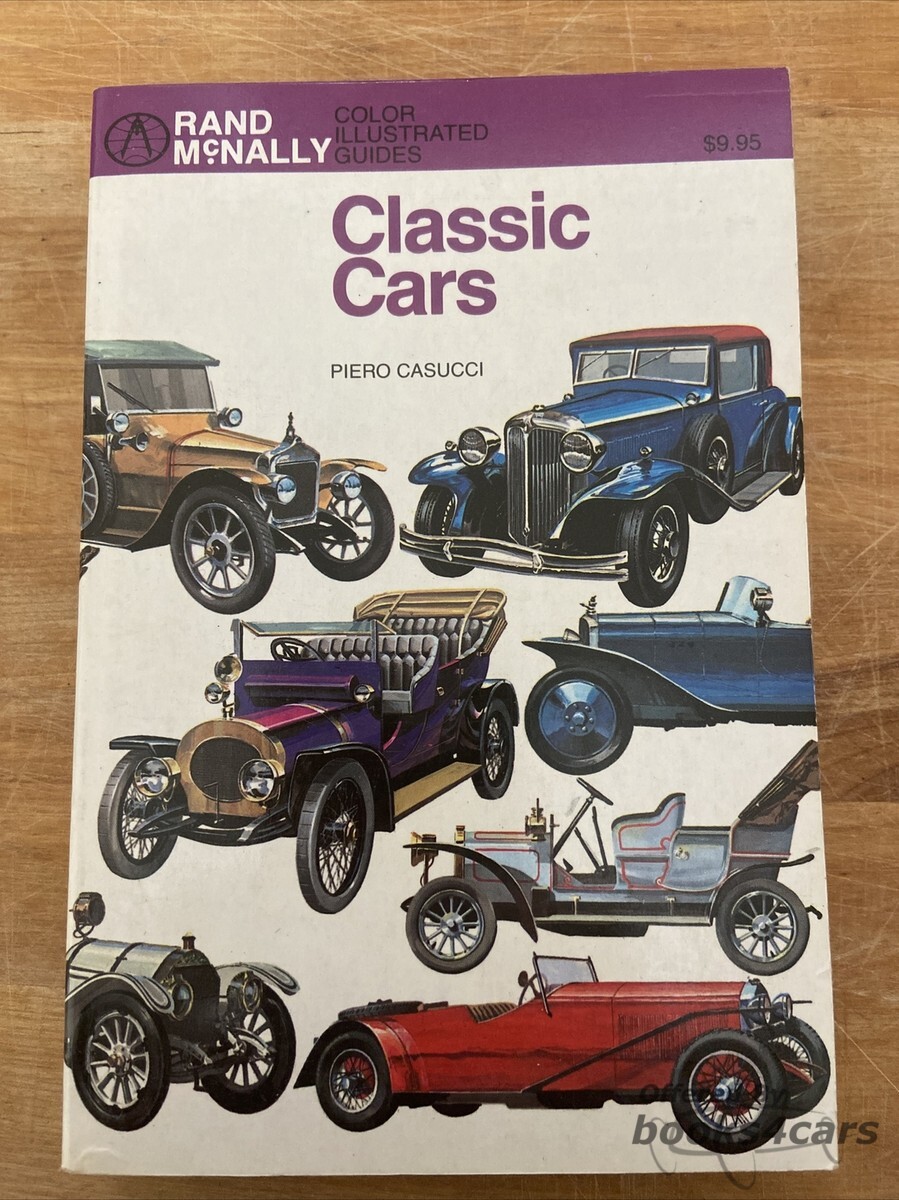 view cover of Classic Cars by Piero Casucci - Rand McNally Color Illustrated Guides