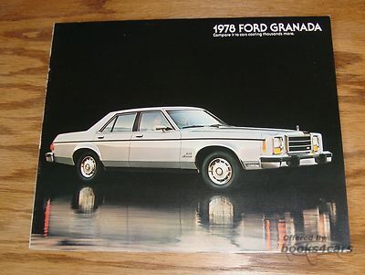 view cover of 1978 Ford Granada Sales Brochure