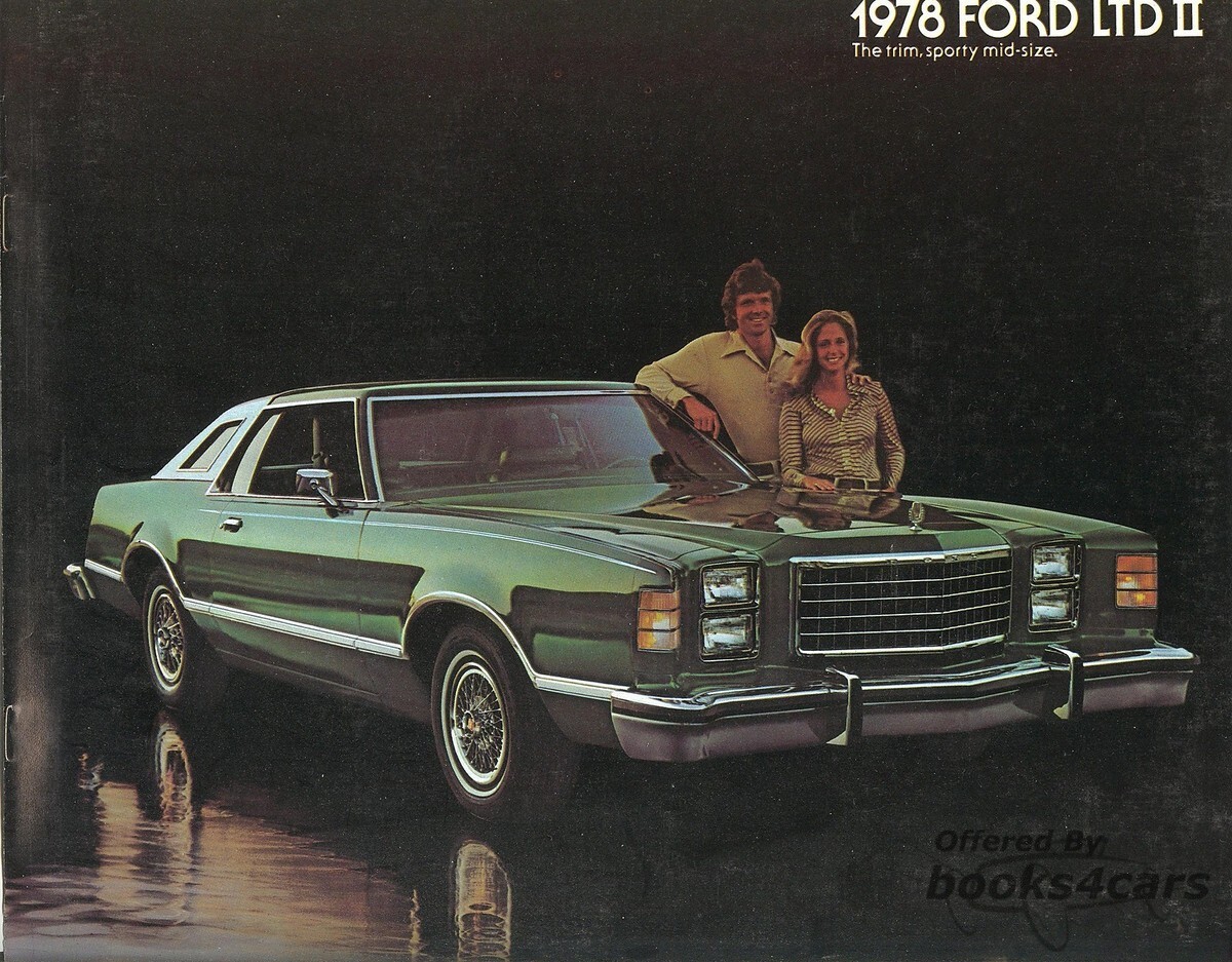 view cover of 1978 Ford LTD II Sales Brochure