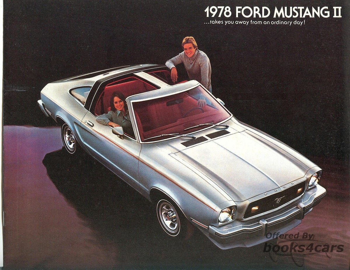 view cover of 1978 Ford Mustang II Sales Brochure for the Mustang 2