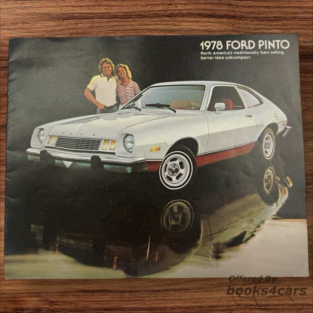 view cover of 1978 Ford Pinto Sales Brochure