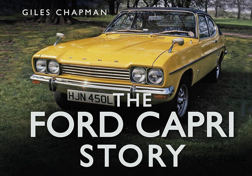 view cover of The Ford Capri Story 128 page history by G. Chapman
