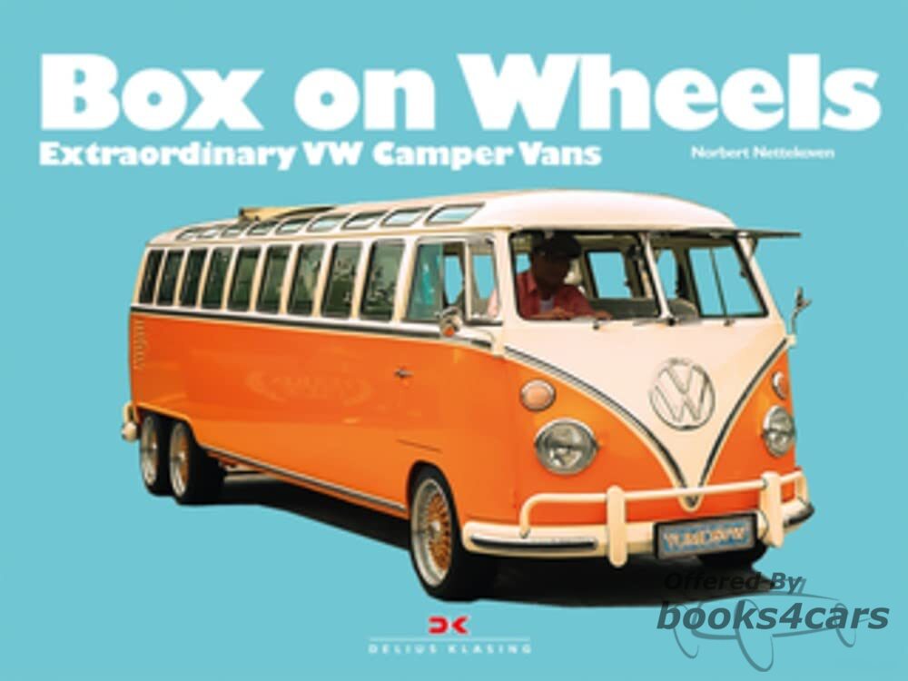 view cover of Box on Wheels Extraordinary VW Volkswagen Camper Vans 144 pgs hardcover by N. Nettekoven