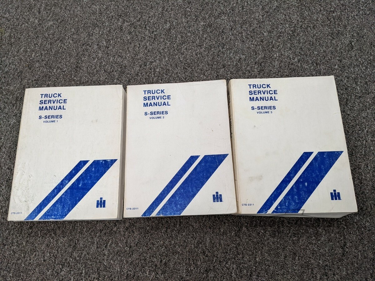 view cover of 1978-1980 S Series CTS 2311 Truck Shop Service Repair Manual 3 volume set by International Harvester S-series