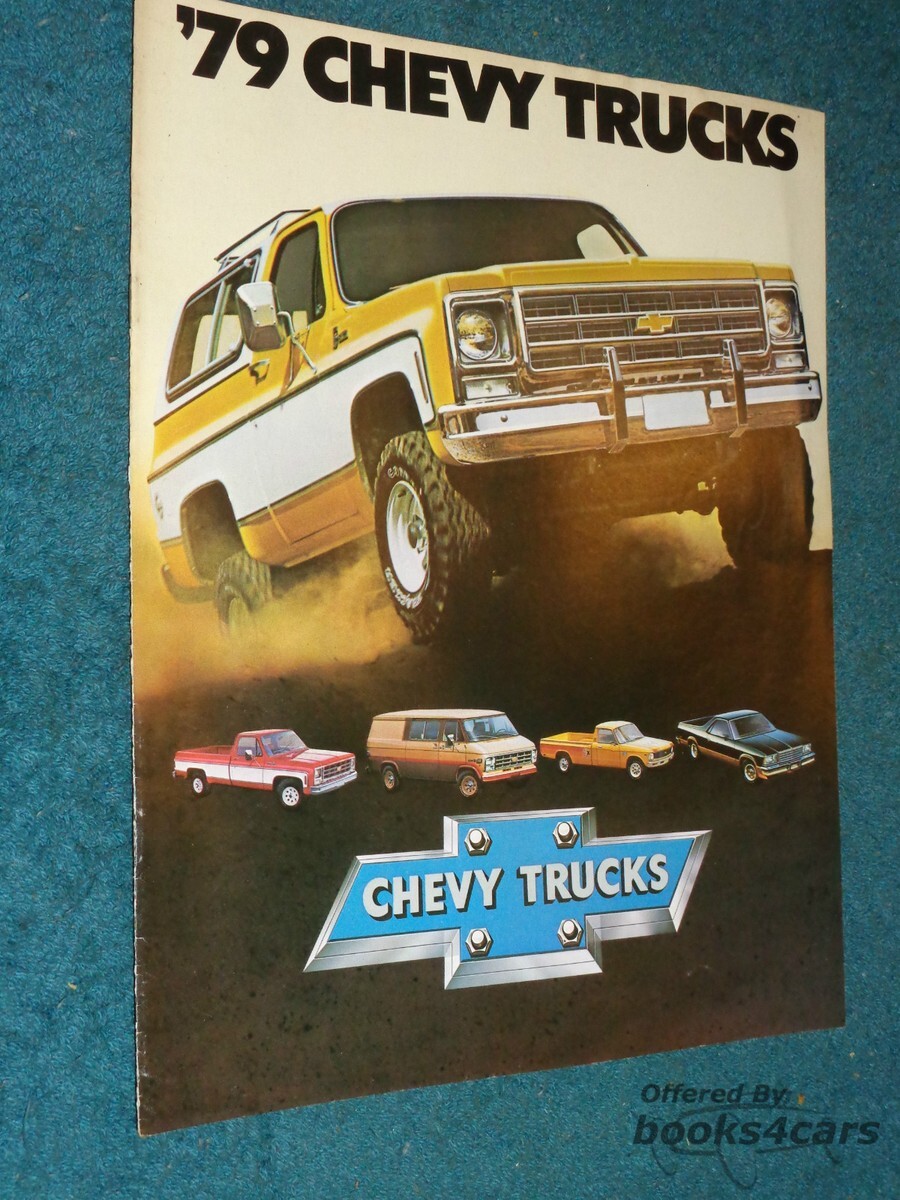 view cover of 1979 Chevrolet Truck Sales Brochure