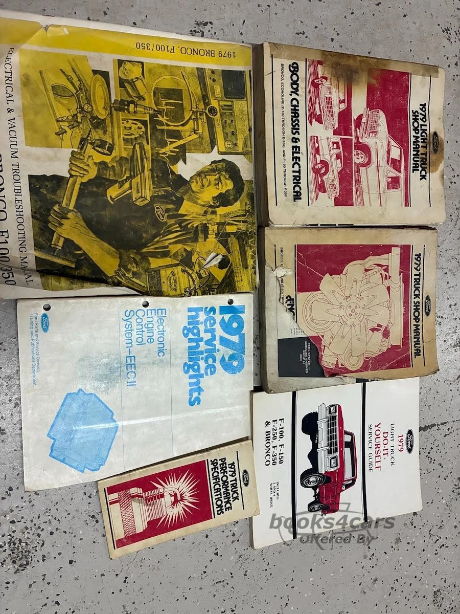view cover of 1979 Ford light truck Do-It-Yourself service Guide Bronco econoline E100-E350 F100-F350 2WD & 4WD