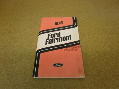 view cover of 1979 Fairmont Owners manual by Ford.