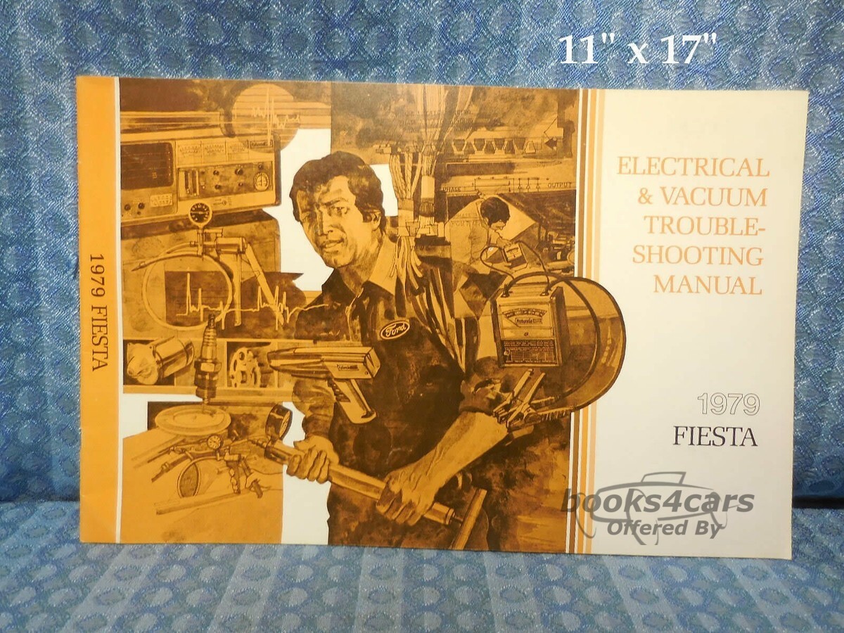 view cover of 1979 Fiesta Electrical and vacuum troubleshooting manual