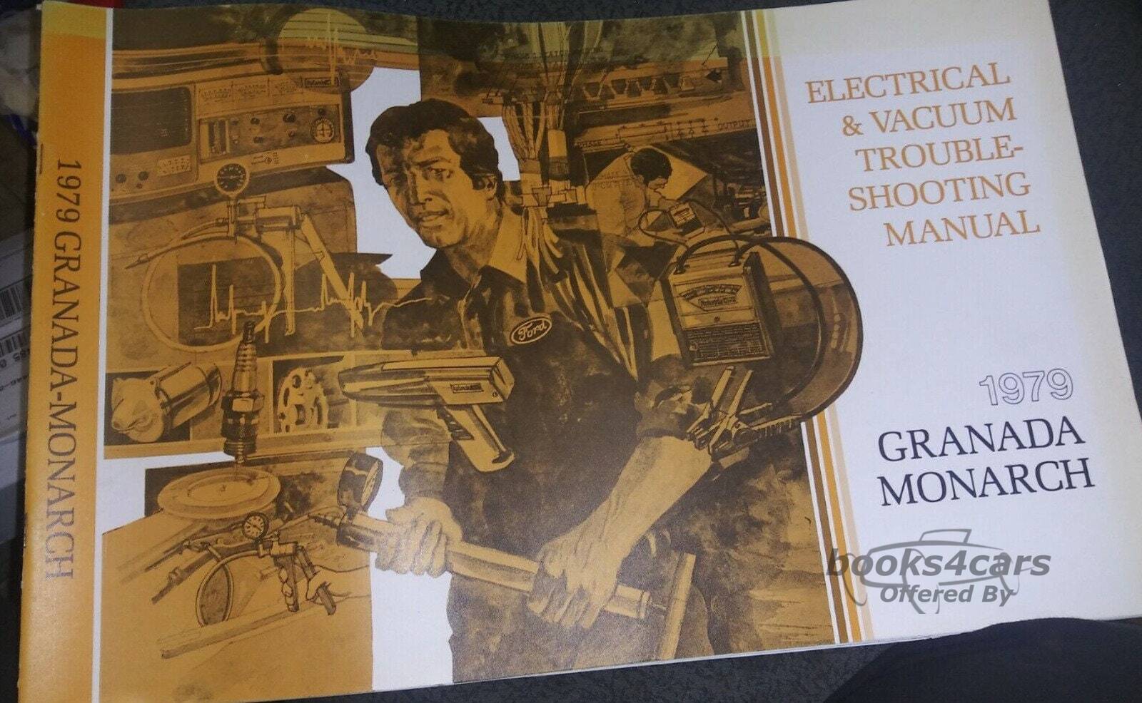 view cover of 1979 Granada and Monarch Electrical and vacuum troubleshooting manual by Ford & Mercury