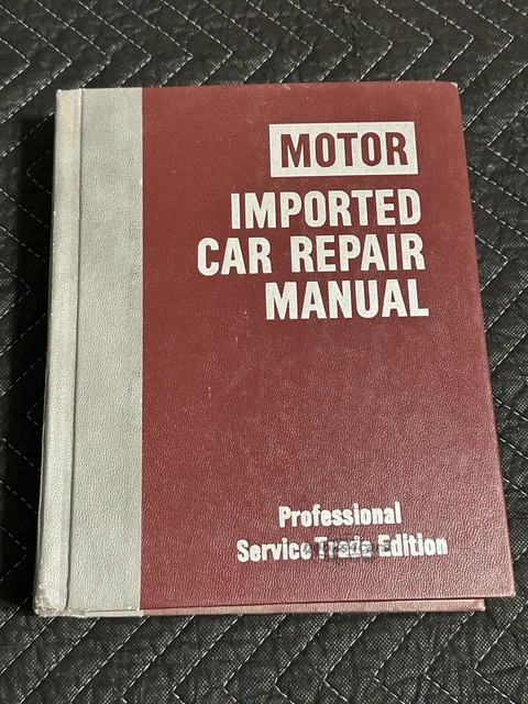 view cover of 1975-1983 MOTOR Imported Car Repair Manual (Professional Service Trade Edition)