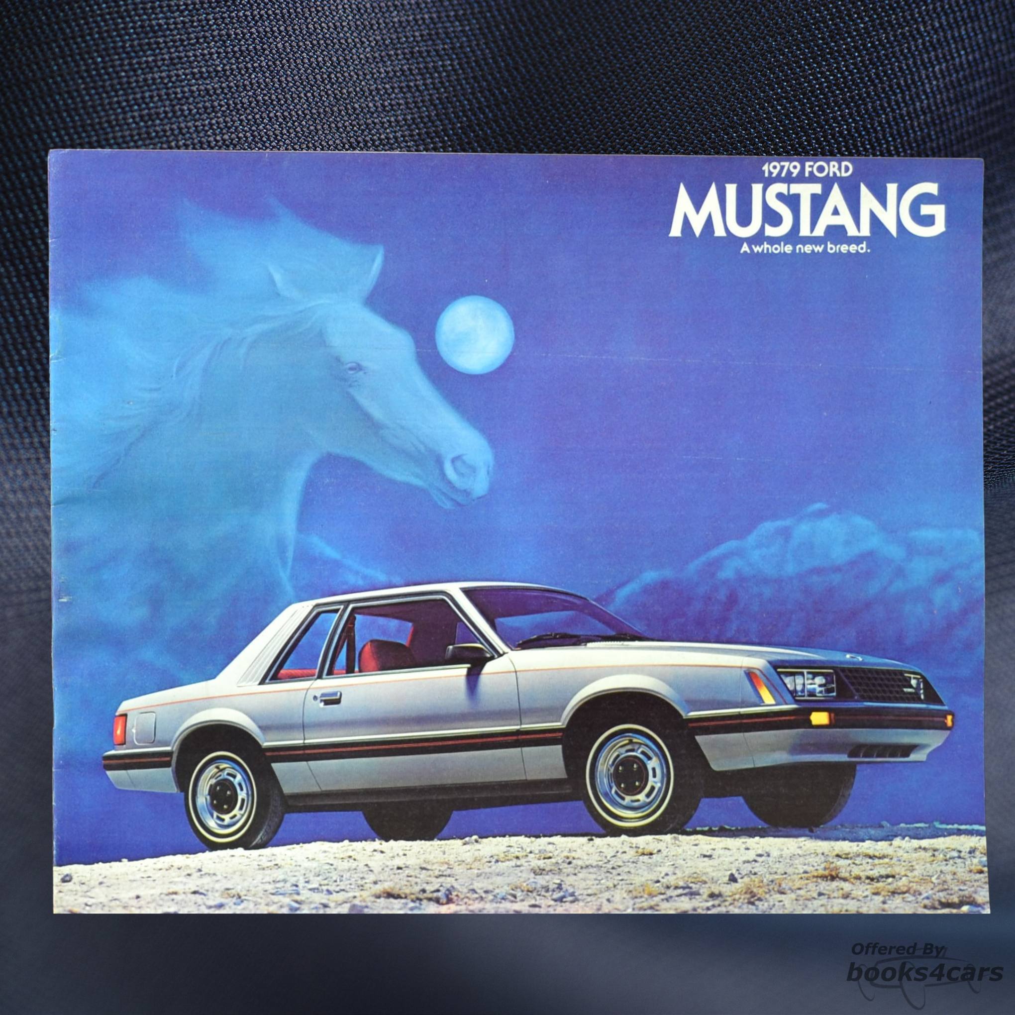 view cover of 1979 Ford Mustang Sales Brochure