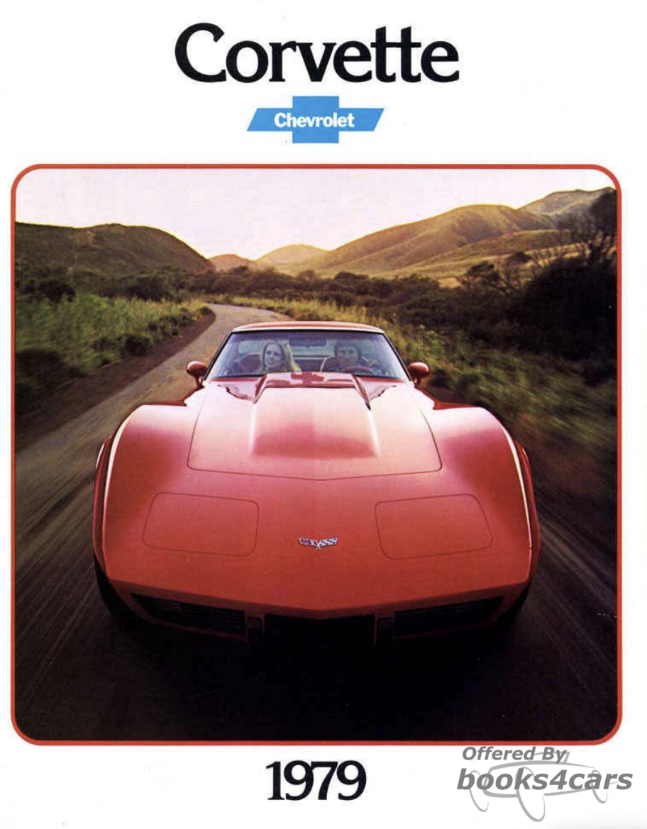 view cover of 1979 Chevrolet Corvette Sales Brochure