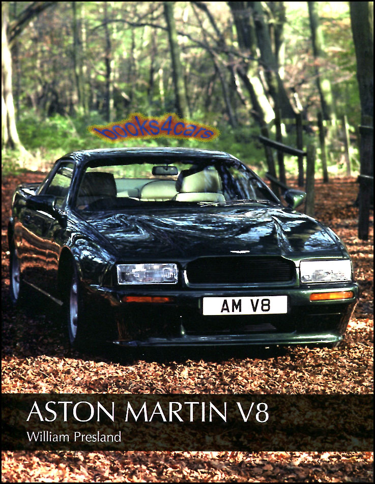 view cover of Aston Martin V8 by William Presland 208 hardbound pages