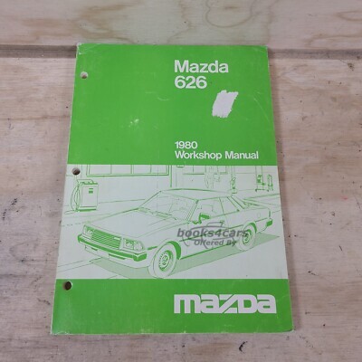 view cover of 1980 626 service manual by Mazda