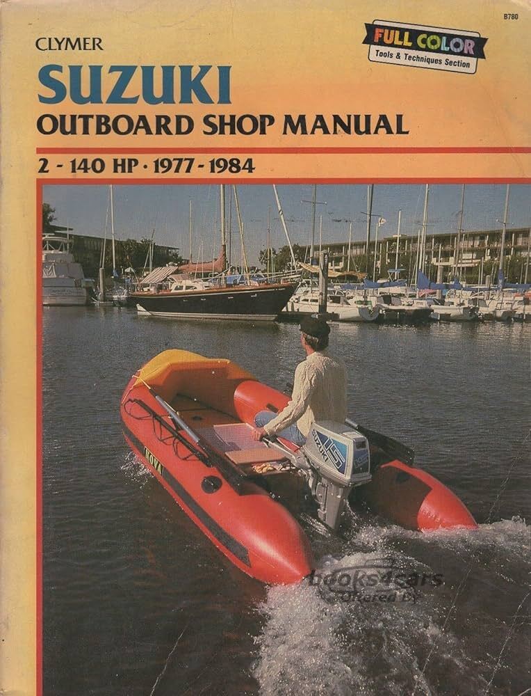 view cover of 1977-1984 Suzuki Outboard Shop Manual 2-140 HP by Clymer Publ.