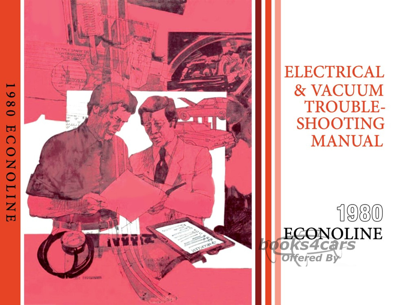 view cover of 1980 Econoline electrical and vacuum troubleshooting manual by Ford EVTM