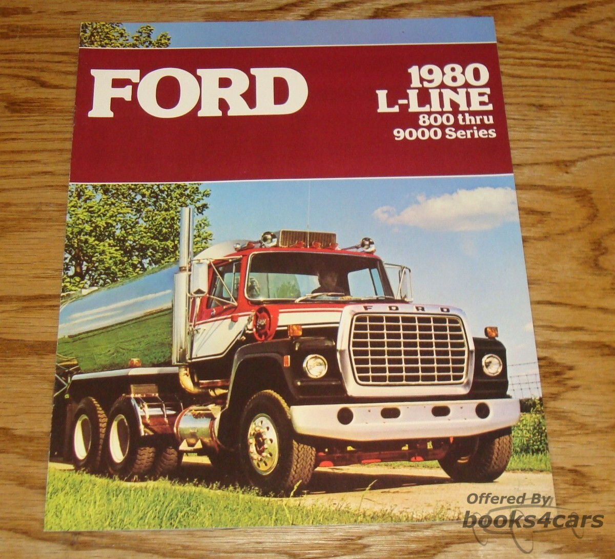 view cover of 1980 Ford L-Series Heavy Duty Trucks Sales Brochure 800-9000