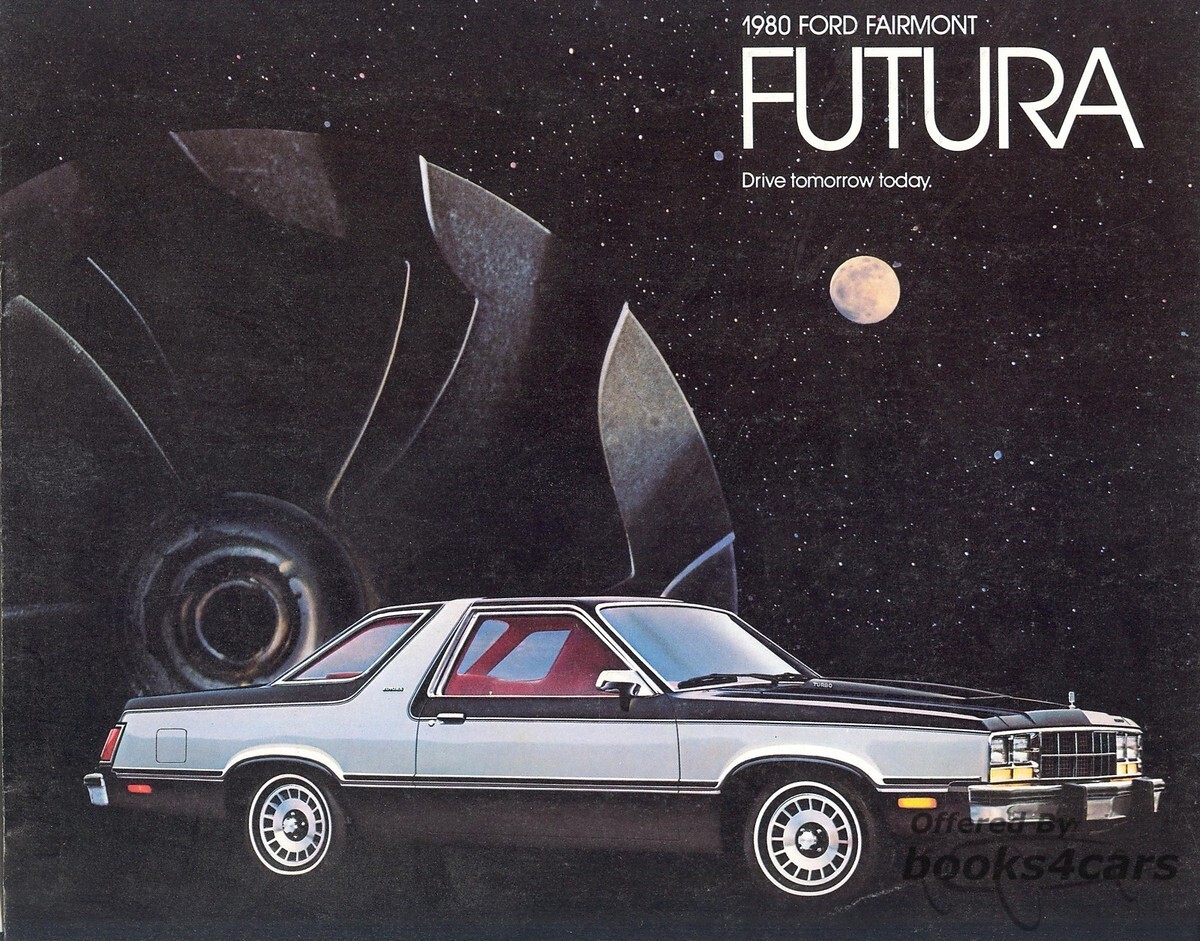view cover of 1980 Ford Fairmont Futura Sales Brochure