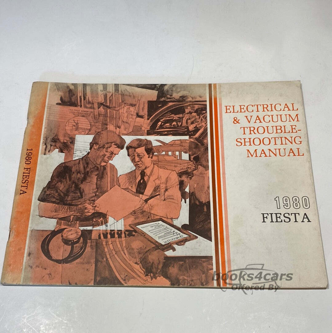 view cover of 1980 Fiesta Electrical & Vacuum Troubleshooting Manual by Ford EVTM
