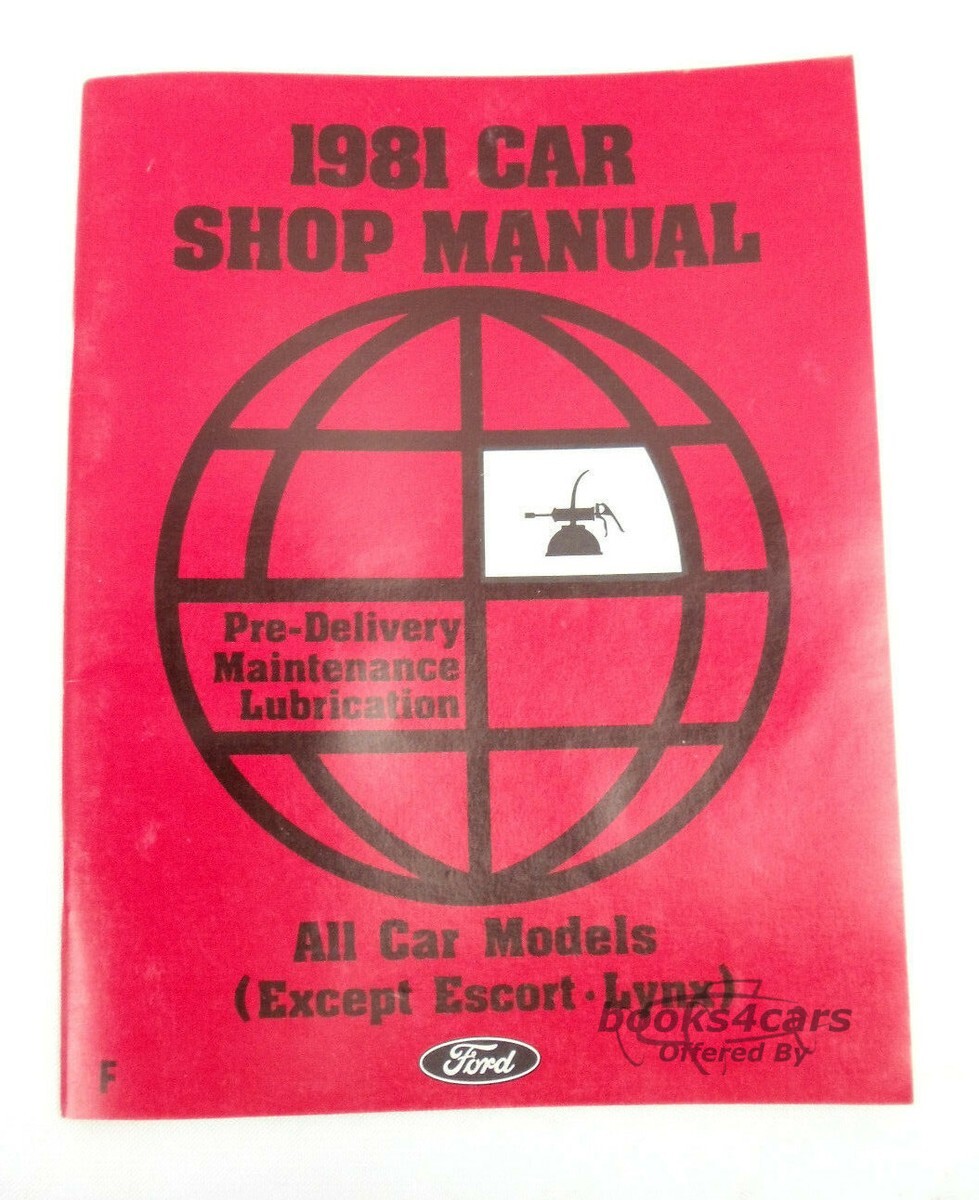 view cover of 1980 PDI, Maintenance, Lubrication, & Emissions - Factory Original
